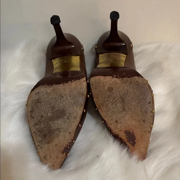 Gucci Brown Women's Heels - Picture 4 of 4